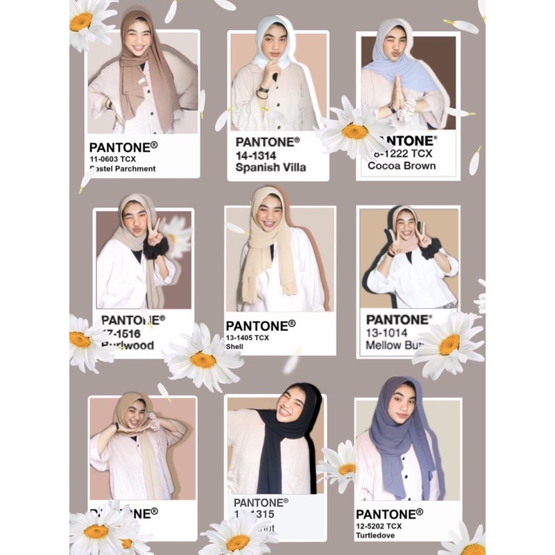 pleats shawl (pashmina full plisket tanpa garis/lipatan tengah)