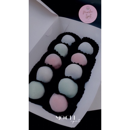 

Mochi isi Coklat Kacang Kue Moci | Dapoer Bu Uyun