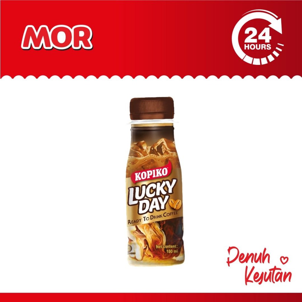 

KOPIKO Lucky Day Thai Coffee Kopi Susu Btl 180 ml