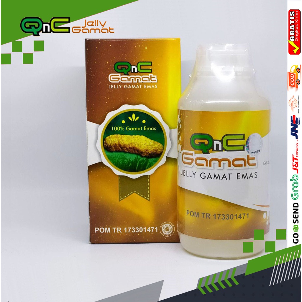 20 Khasiat Dan Manfaat Qnc Jelly Gamat Suplemen Kesehatan Dari Teripang Emas Shopee Indonesia