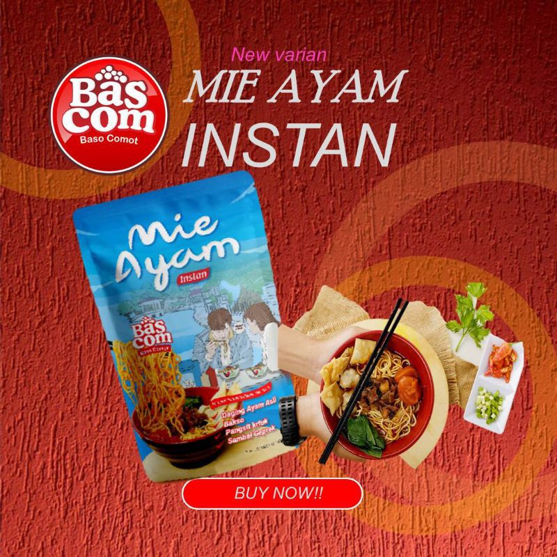 Jual Mie Ayam Geprek Bascom Shopee Indonesia