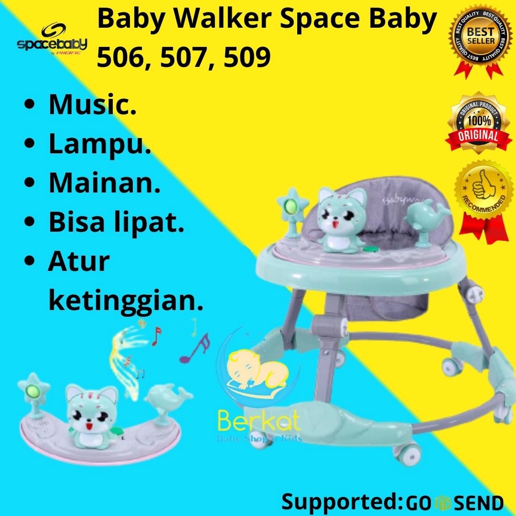 Baby walker space baby Apolo bayi spacebaby