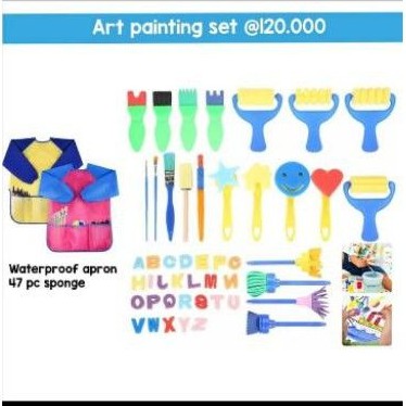 

bib Mideer Finger Paint Washable Non-Toxic 8 Tube