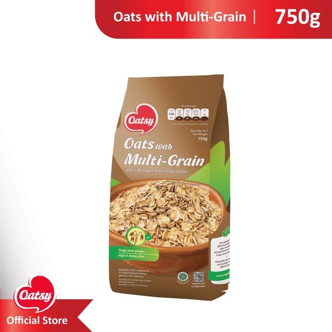 

Promo Awal tahun OATSY Oats With Multi Grain 750gr Promo Awal tahun