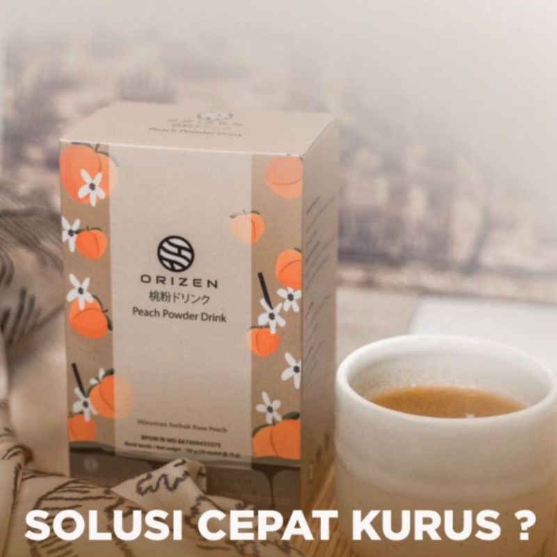 

ORIZEN PEACH TEA 1 BOX [PEMBELIAN 6 BOX FREE BAG]
