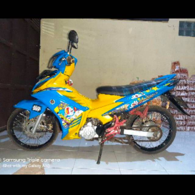 Striping stiker Jupiter MX 135 Doraemon
