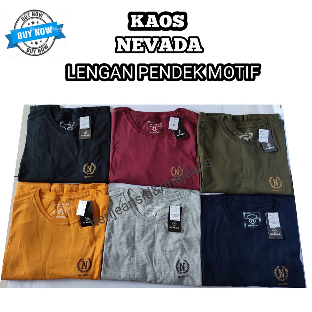 ( NEVADA) KAOS NEVADA BIG SISE FULL HANTAG MOTIF TERBARU/motif random Kaos Nevada Pria Wanita Murah/