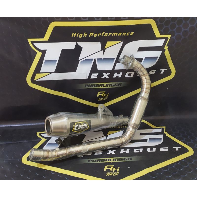knalpot japstyle tiger gl megapro verza scorpio leher full cacing