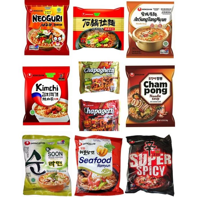 

[HALAL] NongShim Ramyun ALL VARIAN - Chapaghetti Nong Shim Korea