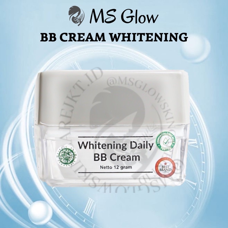 MS GLOW WHITENING DAILY BB CREAM // BB CREAM MS GLOW