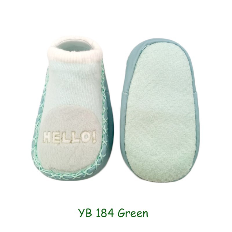 Sorex Sepatu Bayi dengan Anti Slip YB 184 -  Green