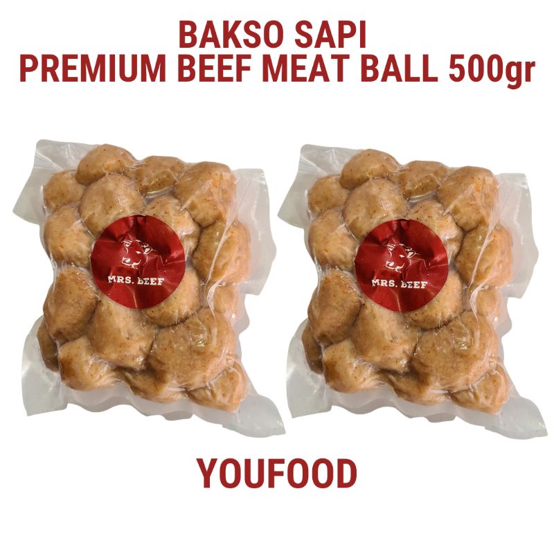 

Beef Meat Ball / Bakso Sapi Premium Bali 500gr