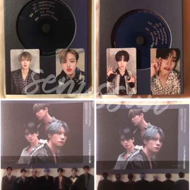 Album Victon Continuous set Hanse Byungchan Heochan Subin Seungwoo Seungsik Sejun