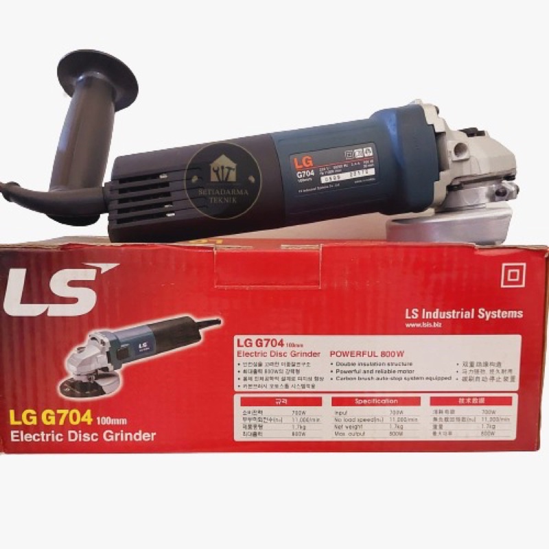 MESIN GERINDA TANGAN 4"INCH LG G704