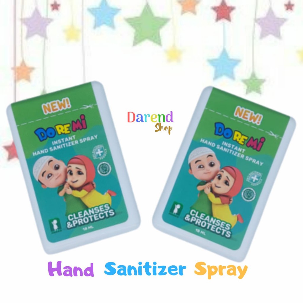 Doremi Nussa Instant Hand Sanitizer anak Spray 18 ml