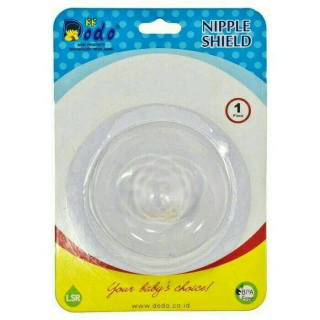 Dodo Nipple Shield Silikon Pelindung Puting Sambungan Payudara Ibu Menyusui