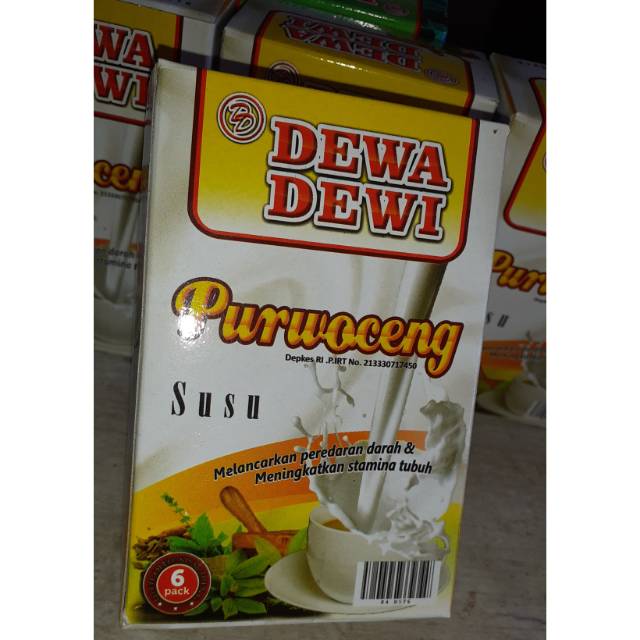

Purwaceng herbal original (kemasan shacet rasa susu)