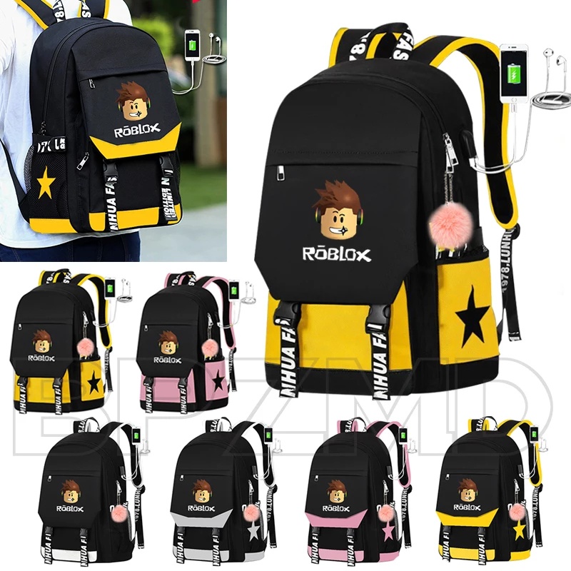 Roblox Tas Ransel Anak Sekolah Gaming Pria Wanita Tk Sd Smp