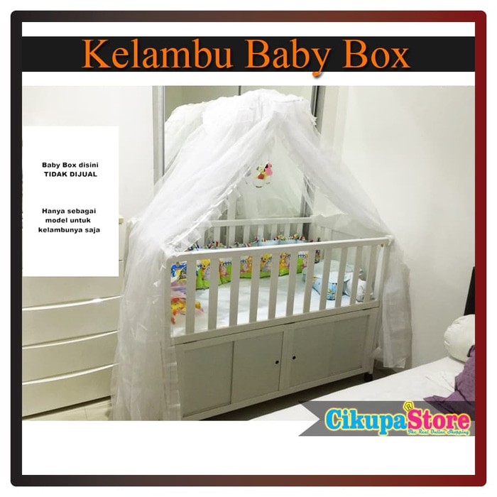 Hakari Kelambu Baby Box | Box Bayi | Ranjang Bayi | Baby Bed