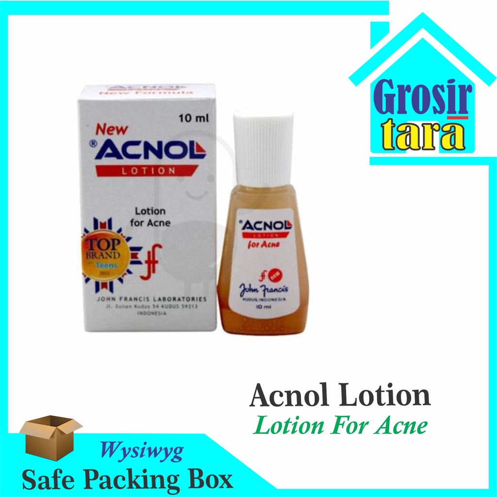 ACNOL LOTION 10 ML ACNOL GEL ACNE LOTION OBAT JERAWAT 10ml