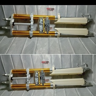 Shock Depan USD Up Side Down Bahan Full CNC Trail KLX S L G BF 150 Dtracker 150 OLD model NEW CRF 15