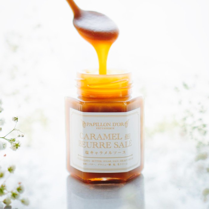 

Salted caramel sauce [ingredients from France&Japan]