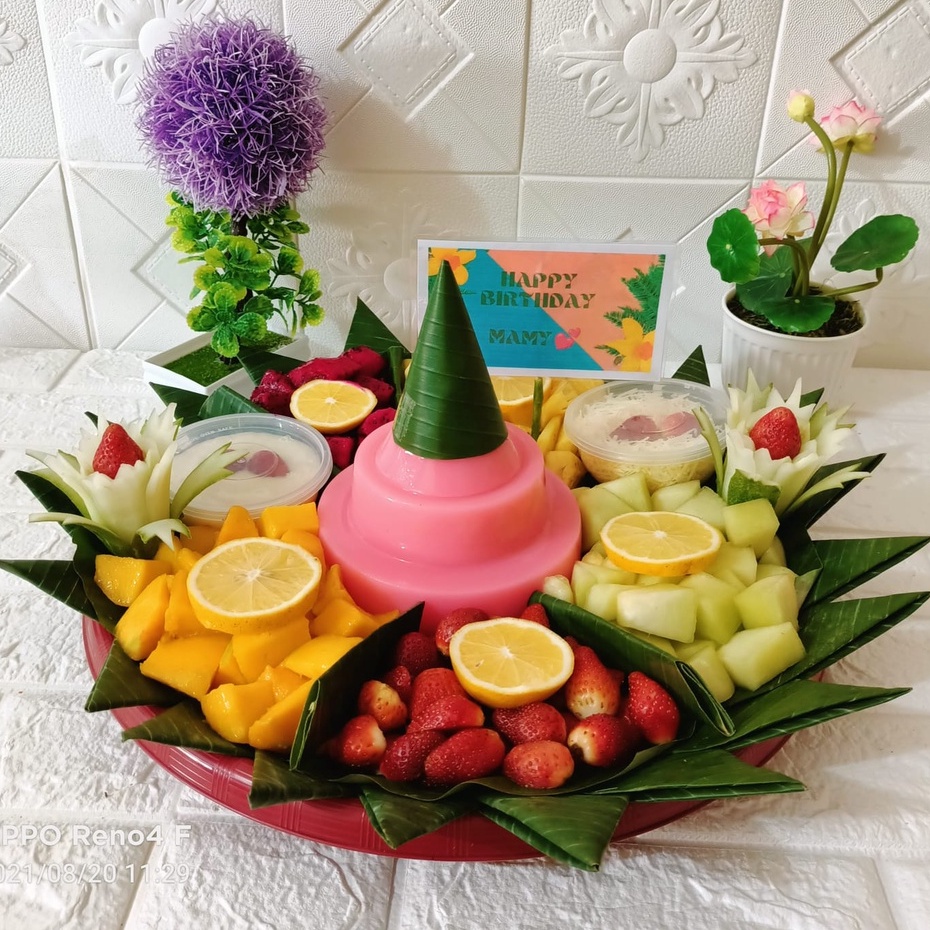 

QH PUDING TUMPENG BUAH SEGAR HIGIENIS