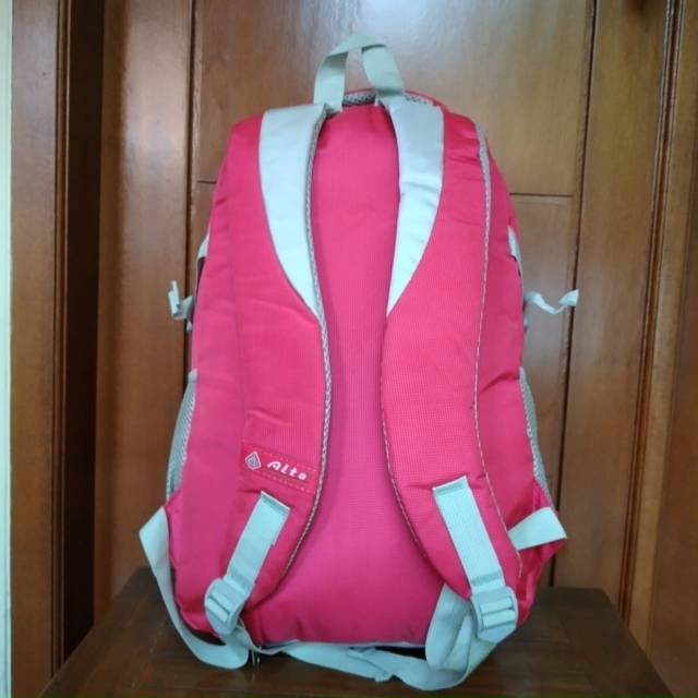 ALTO Backpack Super Tas Sekolah Tas Kuliah Tas Ransel Laptop PINK FANTA Raincover