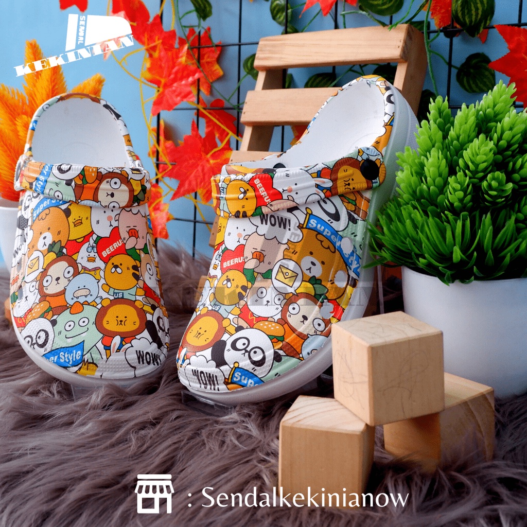 Sandal kodok dewasa / sendal kodok dewasa / sandal kodok Printing/sendal kodok printing