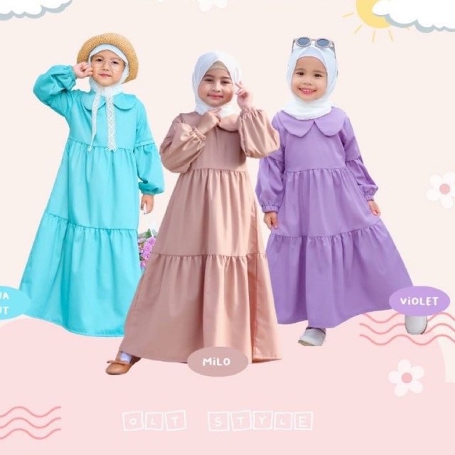 SALSABILA MIDI DRESS ANAK