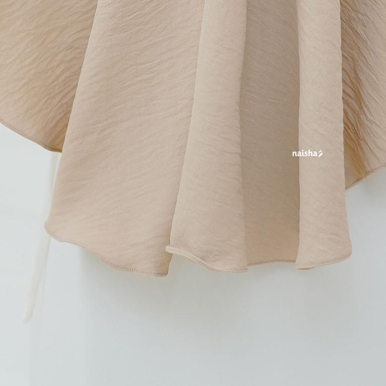 Naisha Official Emira Bergo Crinkle Airflow Jilbab Daily Kasual Muslimah Syari-8
