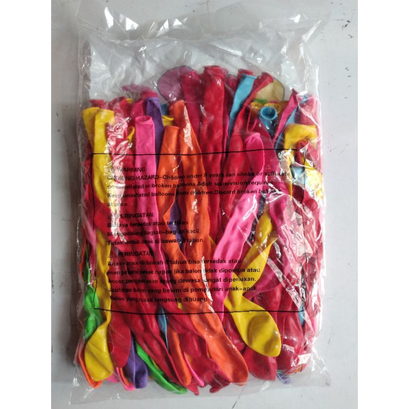 balon kacang isi 100pcs grosir