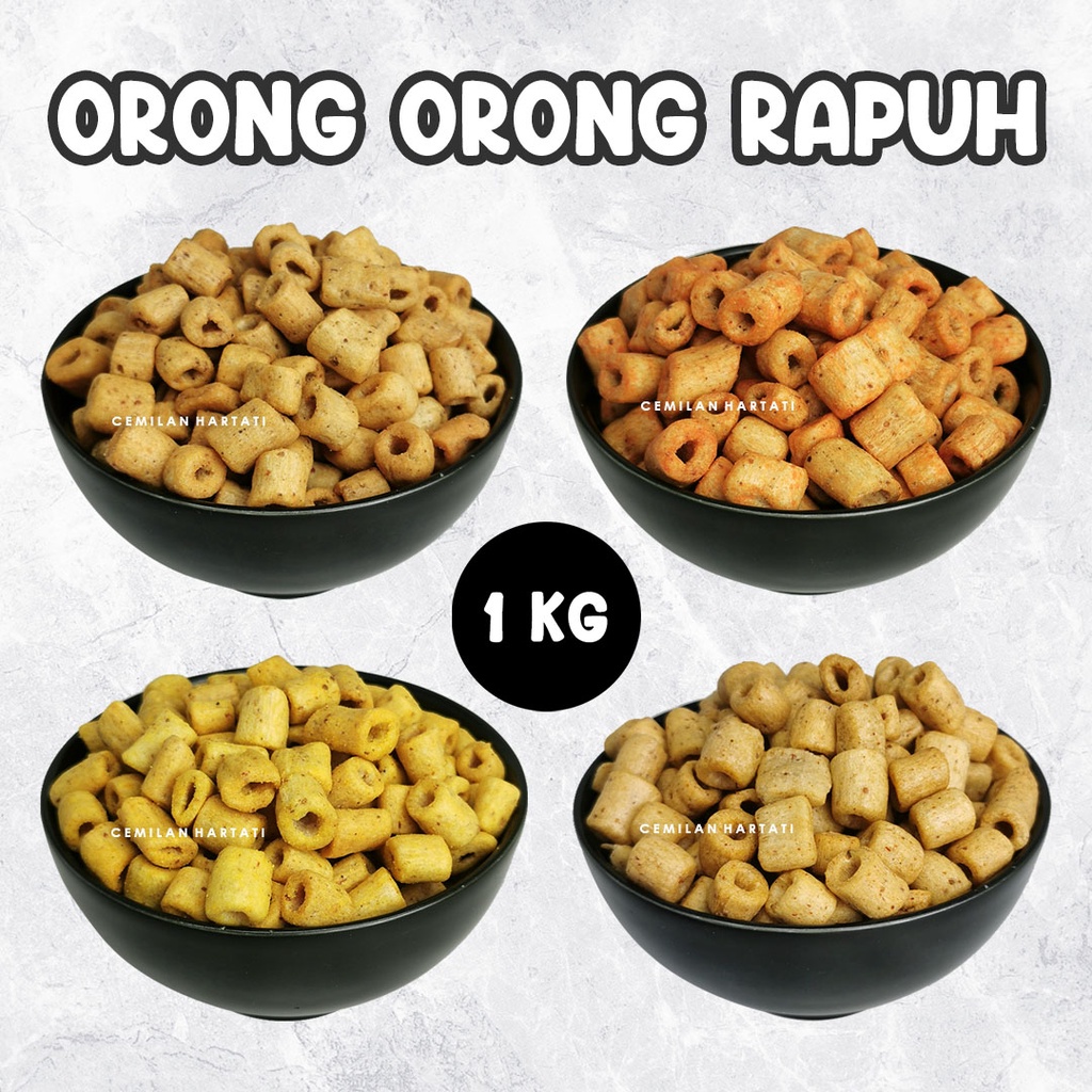 

Orong Orong Medan Rapuh ( 1kg ) Original, Cabe Rawit, Kari