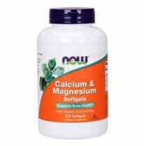 Now  Calsium  Dan Magnesium dengan Vitamin D-3 Dan Zinc , 120 Softgel
