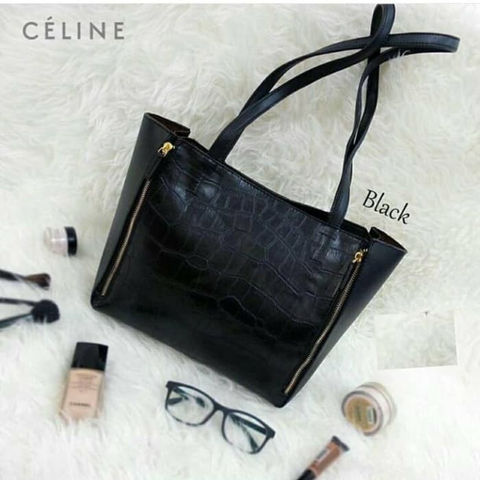 Tas Wanita Murah import CELINE CABAS CROCO