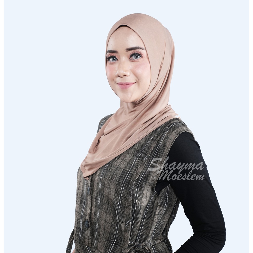 Dalaman Krudung Bahan Jersey Langsung Pakai / Ciput Ninja Antem Premium / Dalaman Hijab