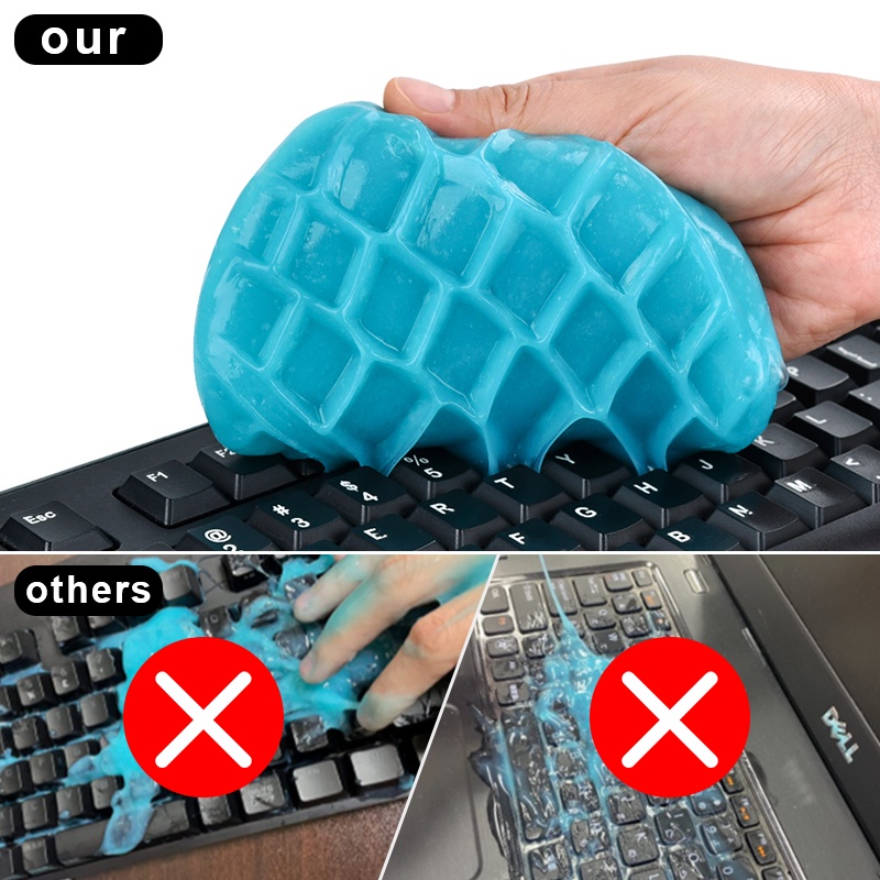 ColorCoral Cleaning Gel Slime Keyboard Cleaner Pembersih Keyboard Laptop Cleaning Kit Office Electronics PC Laptop Pembersih Serbaguna