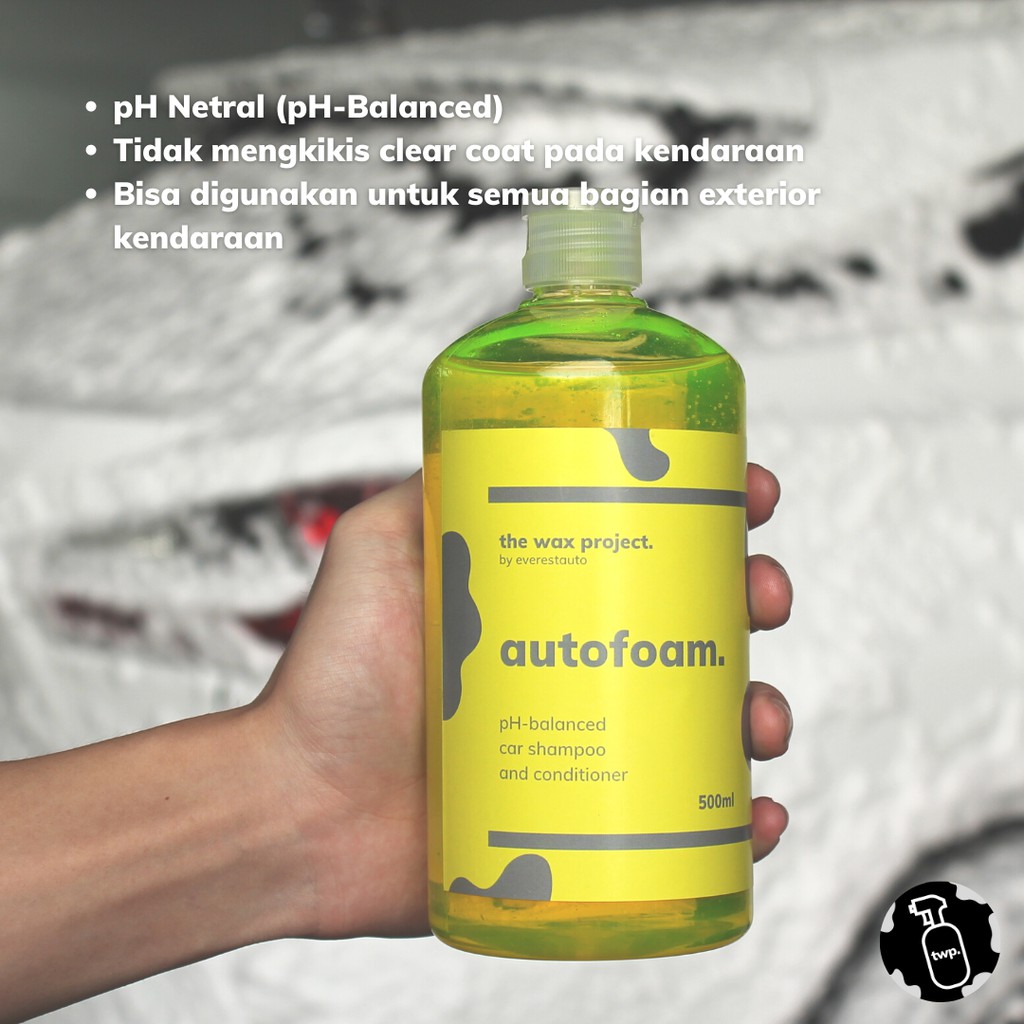 Autofoam - Sabun Shampo Cuci Mobil Motor Berbusa pH Netral