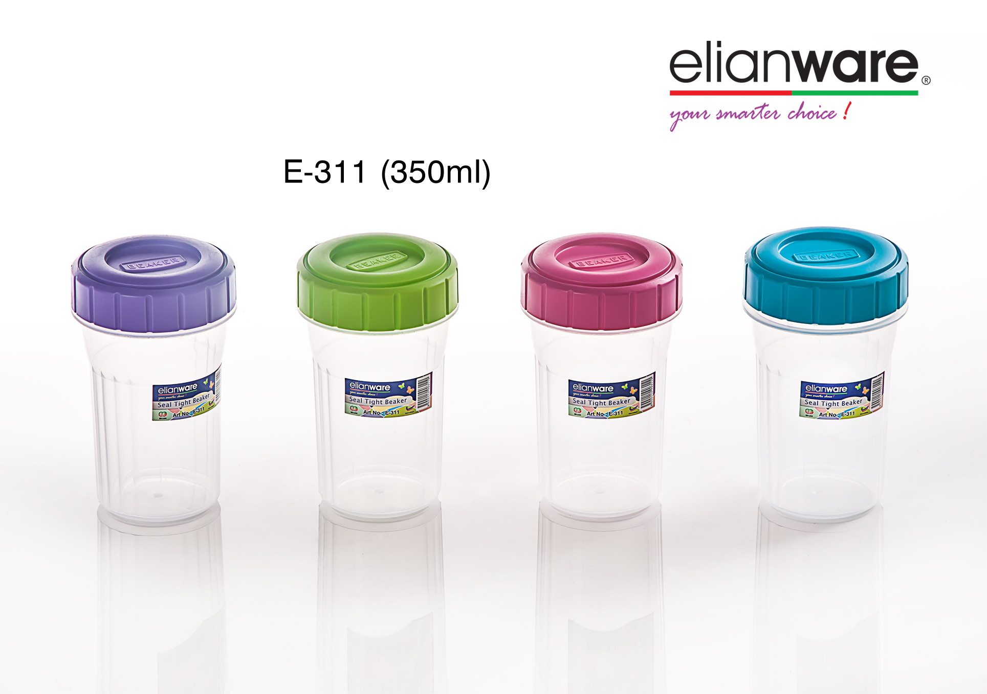 Elianware Shaker Blender Container (350ml) , BPA Free