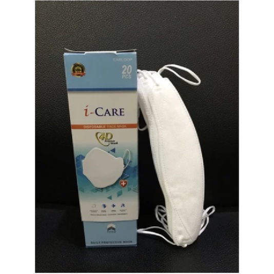 Masker EVO KF94 Stereofish Plusmed 4D Icare Premium Quality harga per 10 pcs