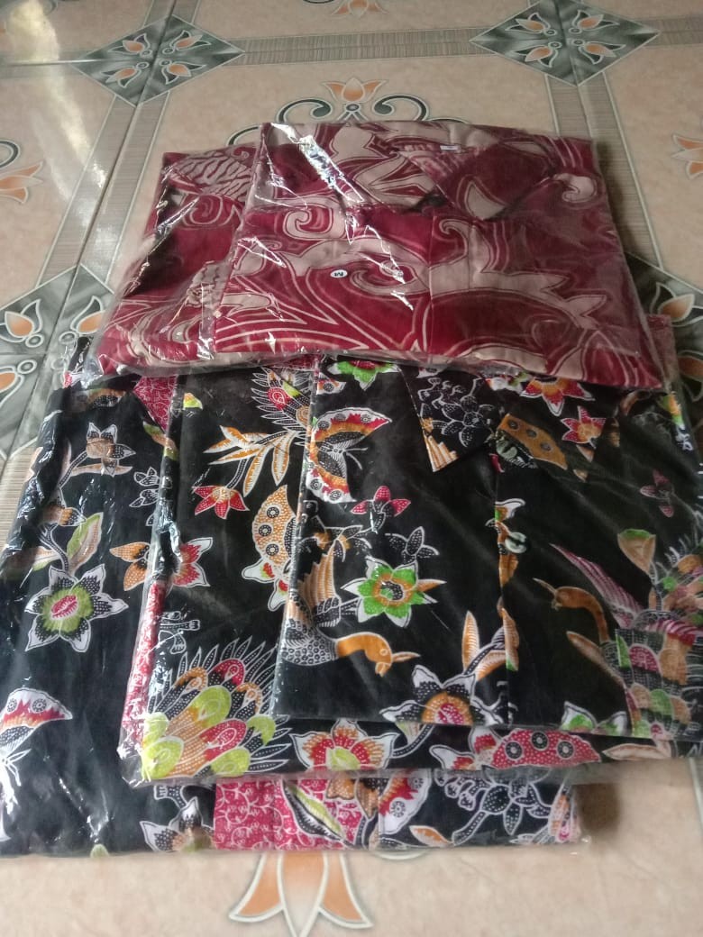 Maura Couple - Sania Ruffle Batik Couple Jumbo Ori Ndoro Jowi Dnt Garansi Termurah