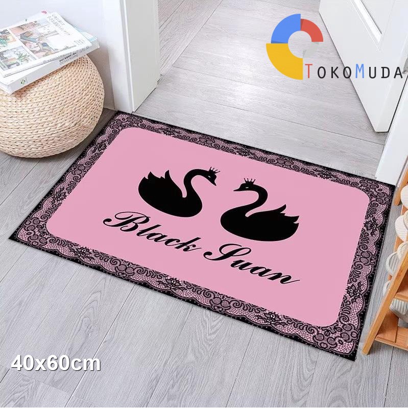 TOKO MUDA Keset Teras Dan Dapur Motif Lucu Keset Anti Slip keset kaki LM