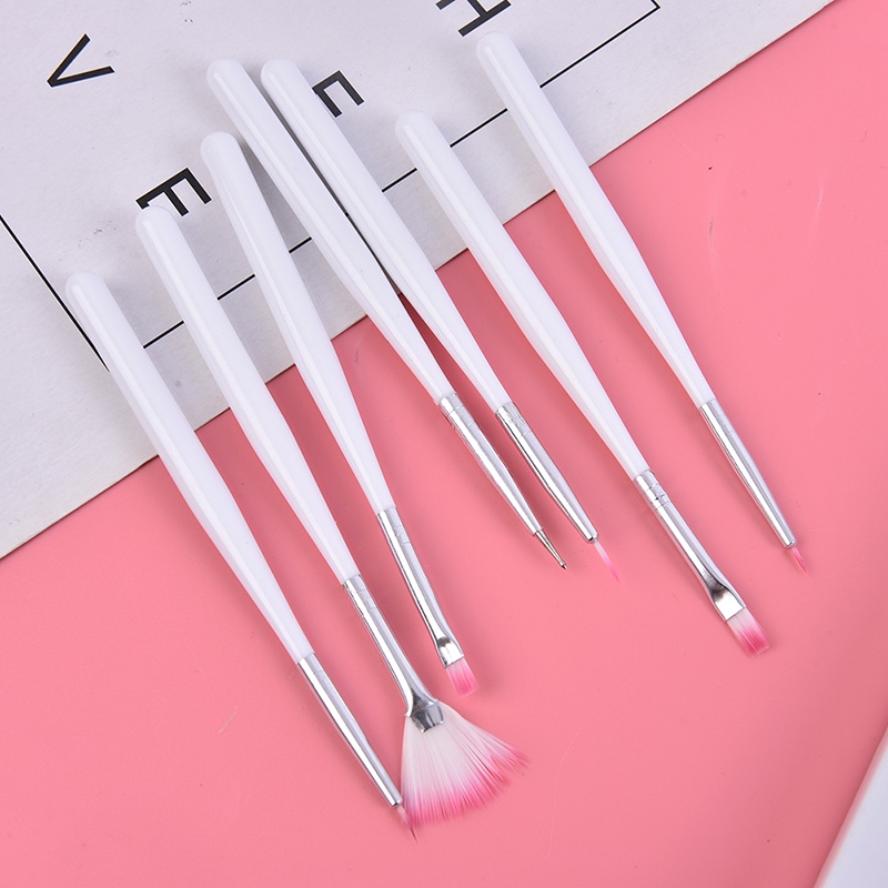 (Theredsunrisesiwy.Id) 7pcs / Set Kuas Icing / Fondan Kue Diy