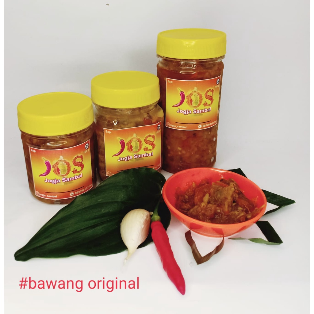 

Sambal Bawang Original by JOS ( Jogja Sambal ) TERLARIS !!!