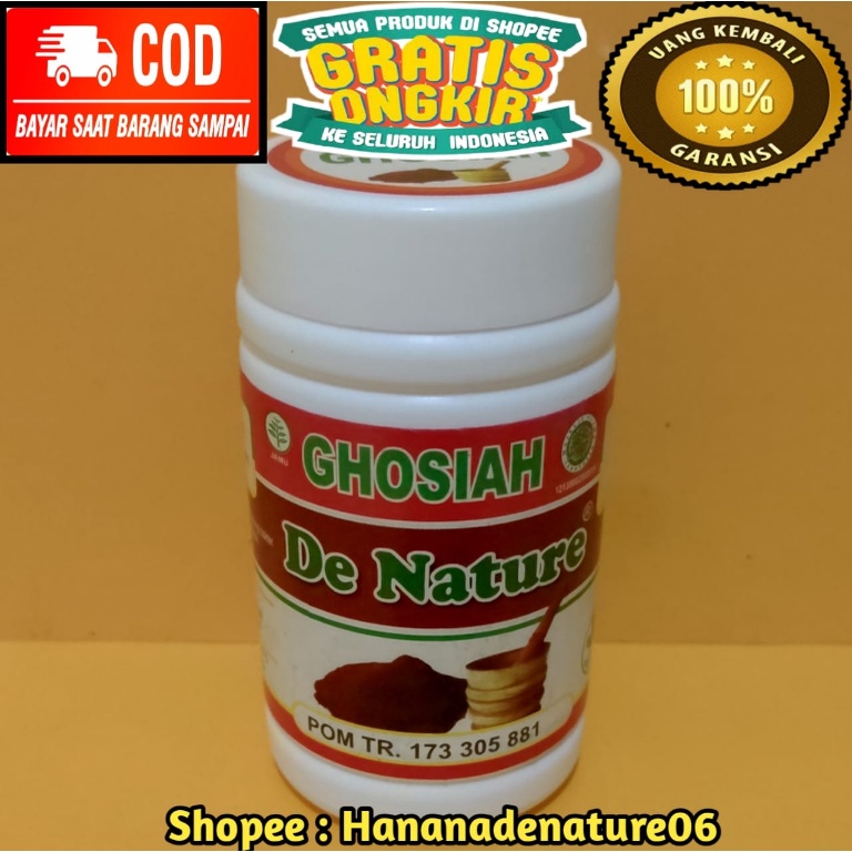 DE NATURE Ghosiah Kapsul Herbal Antibiotik Penyakit Kelamin Sipilis Sifilis Kecing Nanah Gonore ISK 