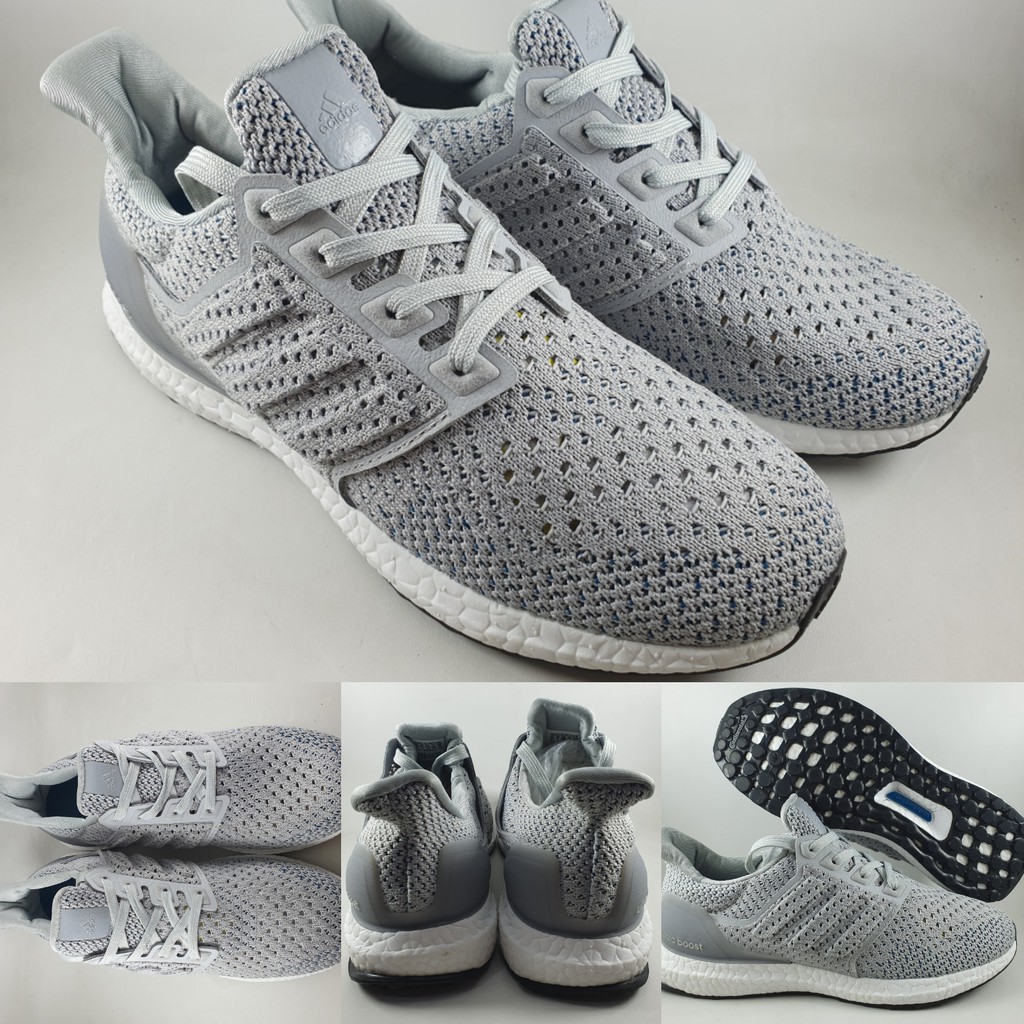 Sepatu Kets Adidas Ultra Boost 4.0 Grey White Abu