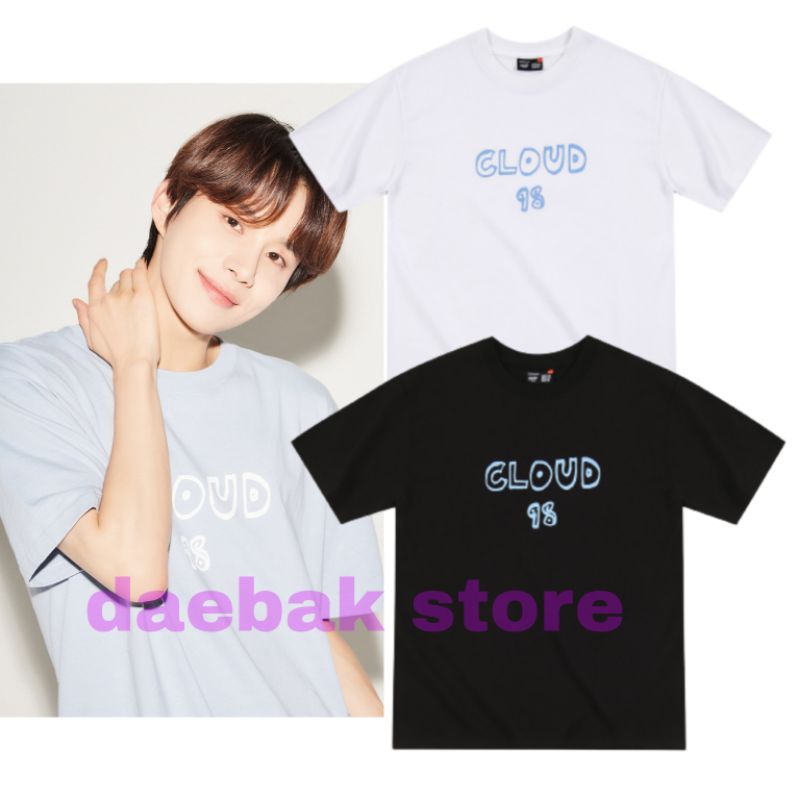 Kaos Jungwoo NCT127 "Cloud 98" Slowacid X Teddy Island SABLON