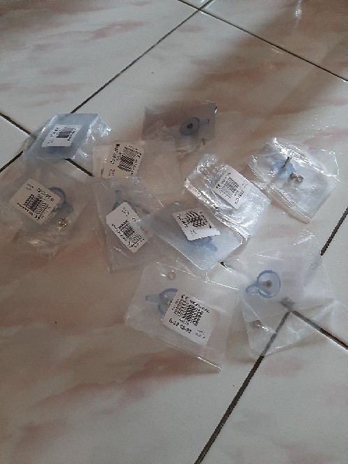 Qipin Kait Paku Gantung Perekat Transparan Tanpa Jejak Untuk Dapur/kamar Mandi, Ada 4 Ukuran