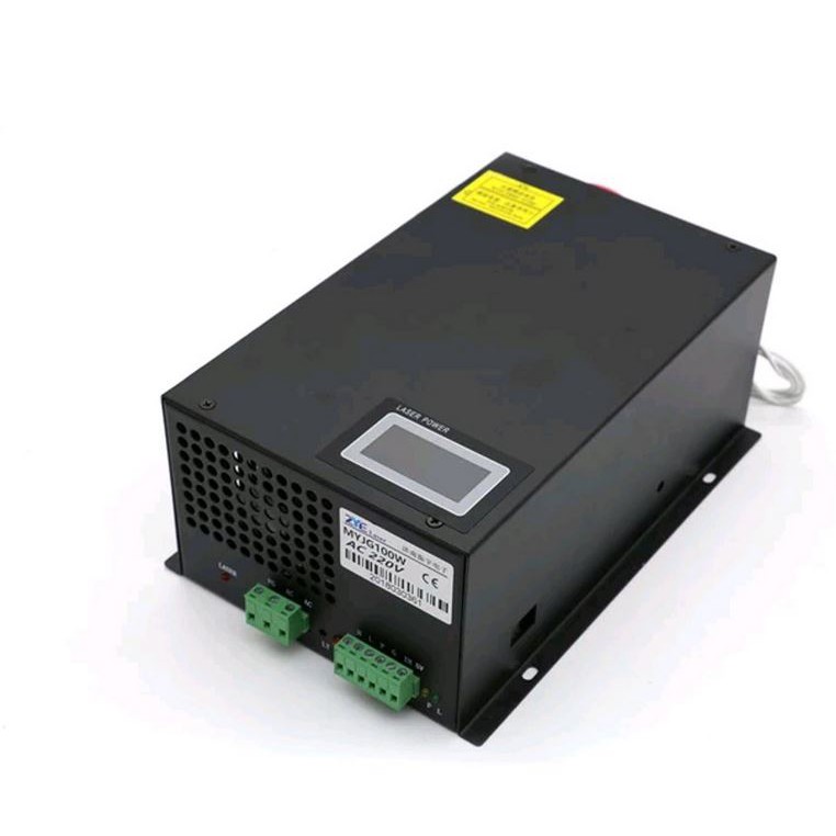 Power supply laser co2 100W power supply mesin laser co2 100w