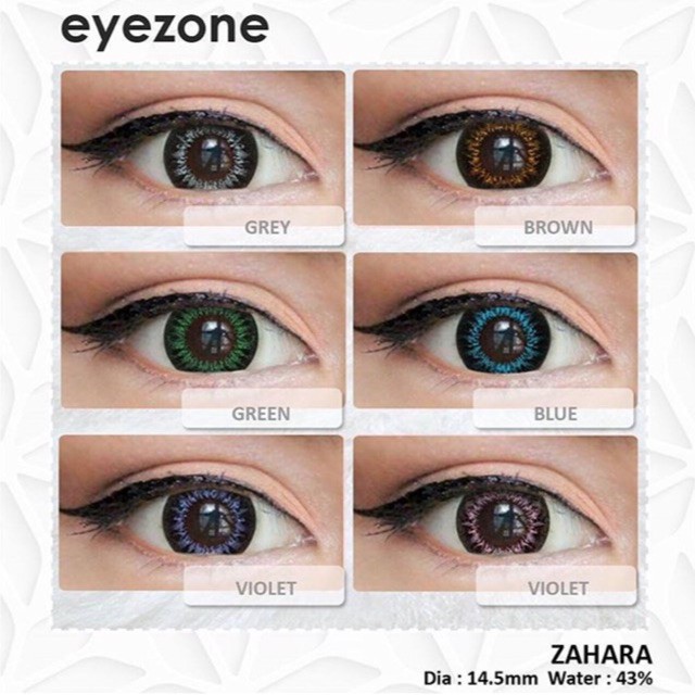 SOFTLENS EYEZONE ZAHARA (NORMAL) 14.5MM